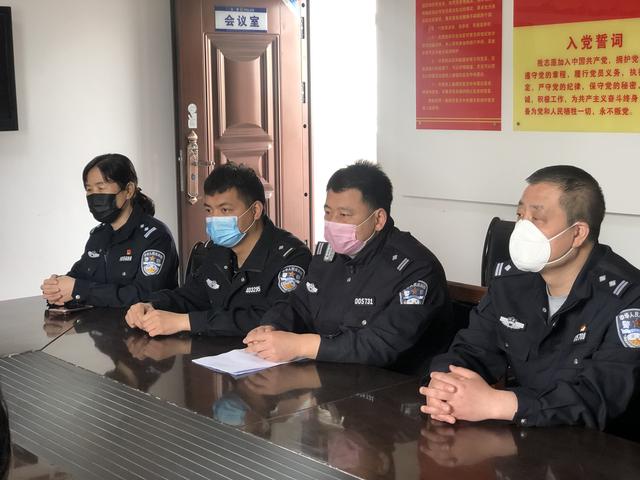 华阴市副市长  公安局局长王平安看望慰问因公受伤民警