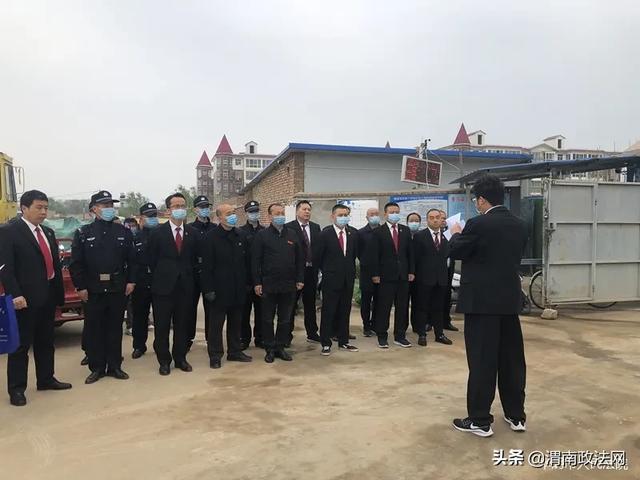行动迅速，保障有力——华阴法院法警大队为执行工作提供强有力的警务保障