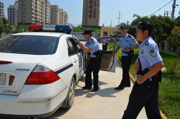渭南市公安局调研指导华阴警务实战技能练兵工作