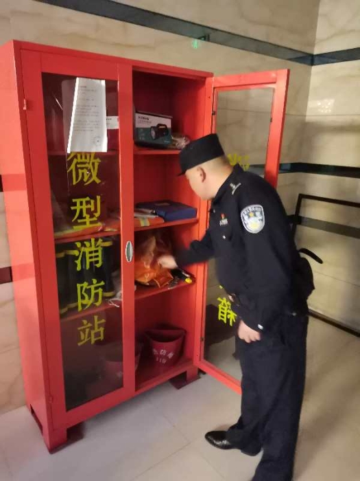 华阴市公安局开展“防风险保双节平安”消防安全大检查